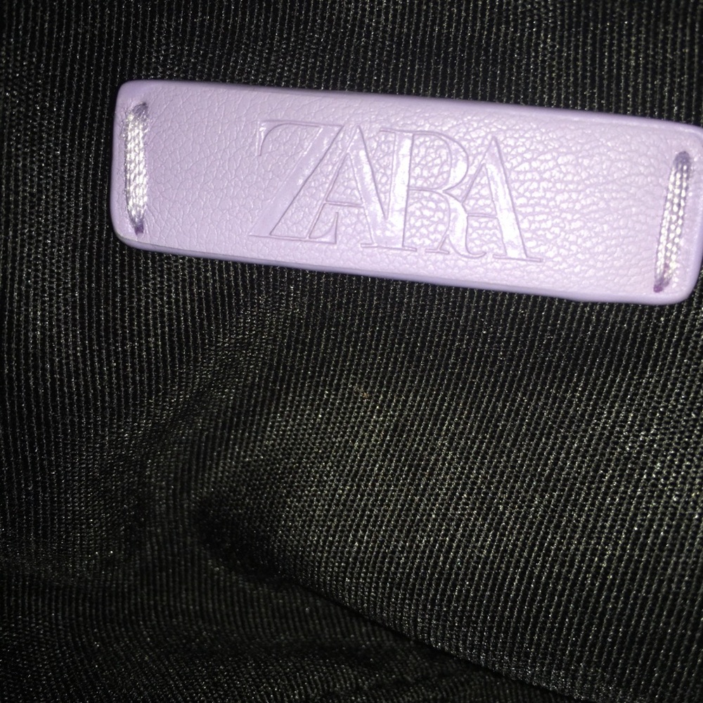 Zara soft mini lavender light purple crossbody bag - Picture 8 of 9